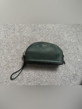 kate spade Black Saffiano Leather Wristlet Clutch